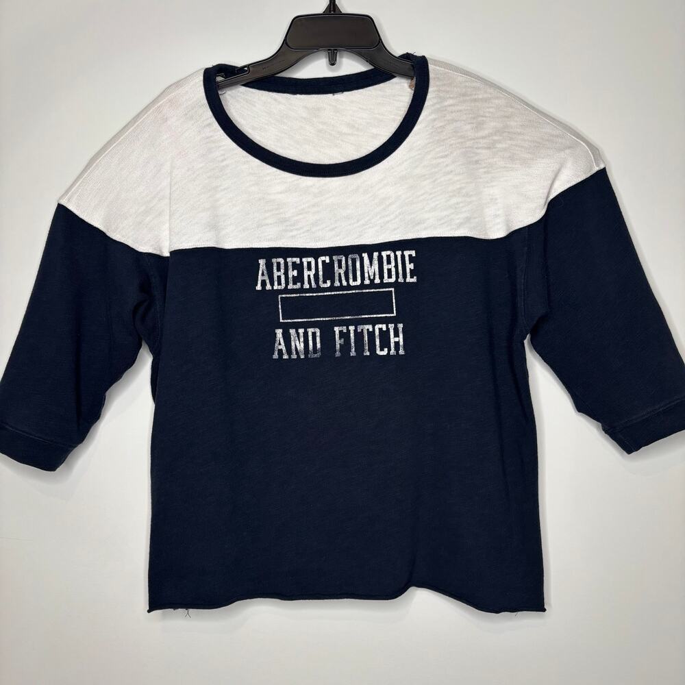 Abercrombie & Fitch Boxy Tee Oversized Soft Girl Top Large